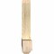 Ekena Millwork Eugene Rough Sawn Timber Gable Bracket, Douglas Fir, 60"W x 22"H x 4"D x 4"F, 9/12 Pitch GBW060X22X0404EUG00RDF - alternate 3